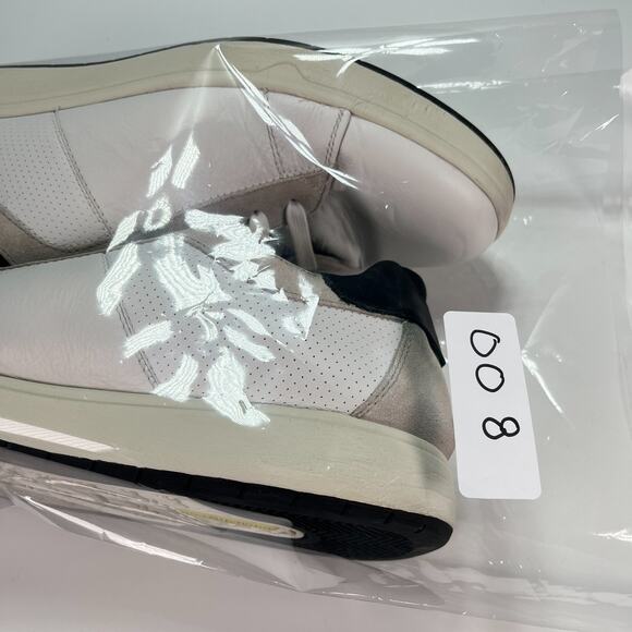 Florsheim Heist Lace To Toe Sneaker White Leather Comfort Shoes Men\'s Size 11.5
